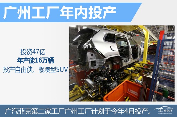 广汽菲克新工厂4月建成 将投产两款新车