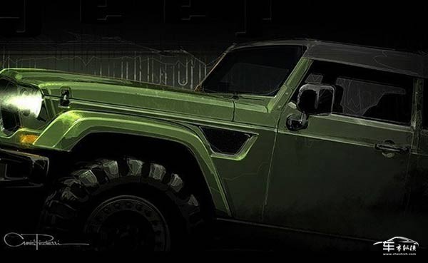 Jeep发布概念车预告图 将3月19日首秀