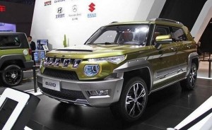 曝北汽BJ20量产版实车 将北京车展首发