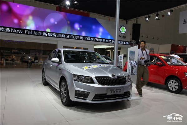 斯柯达旗下热点车型亮相天津国际车展