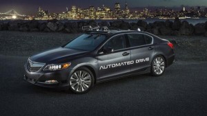 讴歌第二代自动驾驶车RLX路测 2020年上路