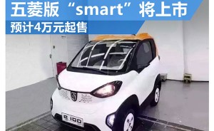 五菱版“smart”将上市 预计4万元起售