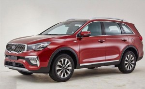 东风悦达起亚KX7中型SUV官图 明年3月上市