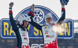 丰田回归首胜 2017 WRC瑞典站丰田夺冠