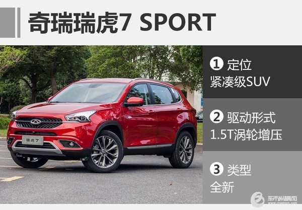 奇瑞将于上海车展推6款新车 含轿跑SUV