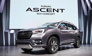 2017纽约车展：斯巴鲁Ascent概念车发布