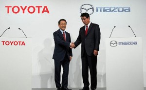 研发电动汽车技术 丰田将与马自达组建合资工厂