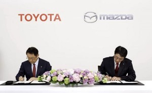 丰田与马自达 针对业务及资本合作签订协议书