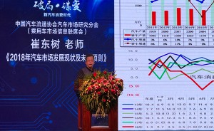 2018中国汽车行业发展高峰论坛 崔东树：2018年汽车市场发展现状及未来预测